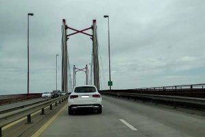Es normal el tránsito por los puentes que unen Entre Ríos con Buenos Aires