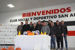 El Secretario provincial de Deportes visitó Aldea San Antonio