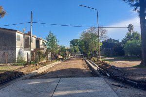 Construirán cordones cuneta en calles de barrio Florida y zonas del oeste